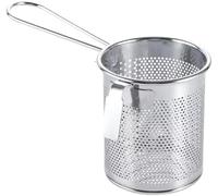 Stainless Steel Colanders and Sifters,Mesh Straine 1PCS Hot Pot Filter Net, Stainless Filter(8x9CM-Round)