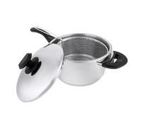 Stainless steel collection 22cm Stainless Steel Chip pan, Silver