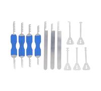 Stainless Steel Comb Pick Tools Set for Emergency Use On The Go 12Pcs