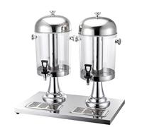 Stainless Steel Commercial Juice Dispenser with Tap, Ideal for Cold Beverages, Cocktails, and Refreshments at Bars, Parties, and Events