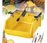 Stainless Steel Commercial Pineapple Peeler Machine - Heavy-Duty Skin Removal Tool for Efficient Peeling in Supermarkets