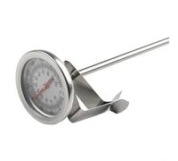 Stainless Steel Compost Thermometer with 50cm Probe for Measuring Temperature in Compost Piles, Garden Soil, and Organic Waste Decomposition Zones