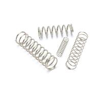 Stainless Steel Compression Spring,5/10pcs Cylindrical Helical Coil Compressed Backspring Shock Absorbing Pressure Return Compression Spring 65Mn Steel Wire Diameter 1.5mm(25mm (10pcs),22mm)