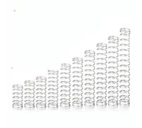 Stainless Steel Compression Spring Wire Diameter 0.8mm Damping Pressure Y-type Spring Shock Absorbing Return SUS Spring(30mm (10Pcs),13mm)