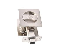 Stainless Steel Concealed Sliding Door and Compact Handle for Secure Privacy on Pocket Doors Easy Install Door