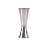 Stainless Steel Cone Cocktail Jigger 4 Pack Double Ended Leakproof Silver(30 50ml Type 1)