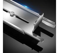 Stainless Steel Configurable Sharpening Stone Holder for Kitchen Over Sink - Non-Slip Whetstone Base Bracket Fits 10-25 Cm Stones 32-46 Centimeter Sinks 304 Grade