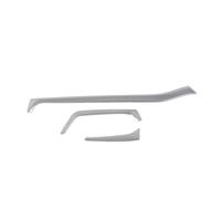 Stainless Steel Console Molding Cover For Skoda For Octavia Pro For A8 Car Central Control Trim Cover Decoration Dashboard Sticker Auto Interior Accessories Products(Silver)