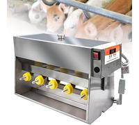 Stainless Steel Constant Temperature Suckling Machine for Lambs and Livestock, Milk Feeder with Sound Simulation, 20L Capacity, 14 Nipple Feeders