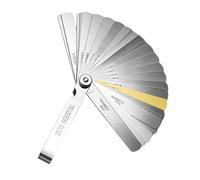 Stainless Steel Construction Industrial Grade 32 Feeler Gauge Set for Precisions Gaps Testing in Various Fields Mechanical Repair Equipment