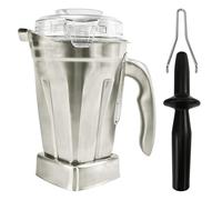 Stainless Steel Container 48oz pitchers,Compatible with Vitamix 5000 5200 6300 6500 7500 E310 E320 Pro 200 500 750 vm0101 vm0197, C/G-Series Explorian Commercial Ropel Serie