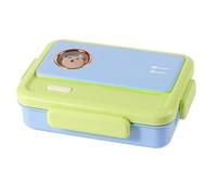 Stainless Steel Container for Food Storage - Metal Portable Bread Box with Compartments and Airtight Lid for Work, Salads, Sandwiches, Travel and School