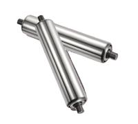 Stainless Steel Conveyor Roller Set 2-Pack Heavy-Duty Replacement Glide Rollers for Commercial Conveyors Woodworking Applications (Dia 32mm/1.25" L 900mm/35.4")