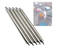Stainless Steel Conveyor Rollers 12" 22" 24" 36" - Transfer Replacement Parts for Production Lines Reliable & Long-lasting (5 pcs Dia-1"/25MM)