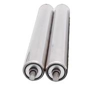 Stainless Steel Conveyor Rollers, 2-Pack, Various Sizes (Dia 60mm/2.4", Length 400mm/15.7"), Heavy-Duty, Ideal for Industrial Applicats
