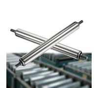 Stainless Steel Conveyor Rollers - 50mm Diameter Replacement Tube Without Power Supply for Factories and Warehouses - Ideal for Material Management and Loading of Assembly Line