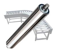 Stainless Steel Conveyor Rollers Heavy-Duty Replacement Parts for Boat Trailer Rollers D 38mm x L 600mm and Reliable for Optimal Performance (D38mm L5