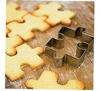 Stainless Steel Cookie Cutter Fondant Tools Cake Decorating Jigsaw Puzzle Shape Cake Mold Sugarcraft Cutter Cake Baking Tool