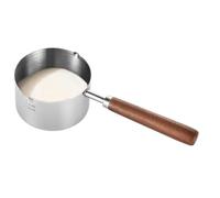 Stainless Steel Cooking Pot - Saucepan Set, Soup Cauldron | Multipurpose Casserole Cookware Non-Stick Pot with Anti-Scald Grip for Boiling Milk Simmering Curry Heating Rice Food Preparation