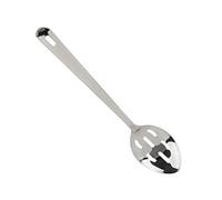Stainless Steel Cooking Slotted Spoon| Kitchen Straining and Serving Spatula Slotted Spoon| Ideal for Pasta, Vegetables, Chips & Much More
