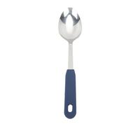 Stainless Steel Cooking Spoon Durable Versatile Kitchen Utensil for Restaurants (Silicone Handle)