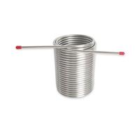 Stainless Steel Cooling Coil,Double Layer Beer Water Wort Chiller 8mm Tube, Homebrew Draft Beer Cooler, 19M Length Fast & Efficient
