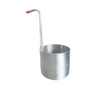 Stainless Steel Cooling Coil, Immersion Wort Chiller 3/8'' Home Brewing Chiller 50L Self-Brewed Beer Cooling Coil