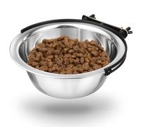 Stainless Steel Coop Cup Hanging Feeding Bowl 600ml