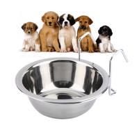 Stainless Steel Coop Cup Rust Resistant for Birds Dogs Cats Rabbits