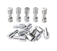 Stainless Steel Corby Bolts Rivets, EDC Knives Maker Pivot Pin Fasteners,DIY Knife Handle Studs Screws,Pack of 10 (8mm)