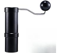 Stainless Steel Core Coffee Grinder Manual Portable(Black)