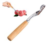 Stainless Steel Core Cutter - Non-Slip Multi-Purpose Wooden Handle for Pears Home Kitchen Dining Room Restaurant | for Home, Dining Room, Picnic, Restaurant, Camping, Party, BBQ