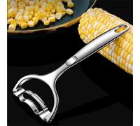 Stainless Steel Corn Cob Stripper Corn Remover, Stripper Peeler Thresher Kitchen Cutter Tool Multifunctional Grips For Kitchen