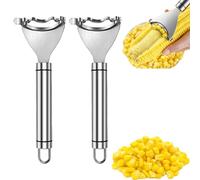 Stainless Steel Corn Stripping Tool,Corn Thresher from The Cob,Salad Making Cutter Splitter Tools,for Home Kitchen