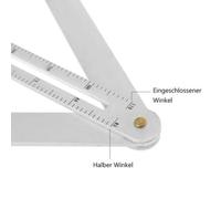 Stainless Steel Corner Angle Finder Ceiling Artifact Tool Square Protractor