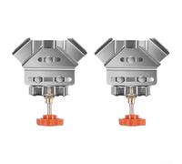 Stainless Steel Corner Clamp 2-Pack T-Shape Right Angle(B)