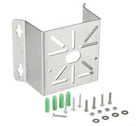 Stainless Steel Corner Mounting Exterior Outside Wall Mount Metal Bracket To Achieve A Wider View Range 270° On Both Sides Of Exterior Wall Corner For PTZ Camera,Angle Mount Camera Holder