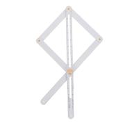 Stainless Steel Corner Protractor Angle Finder Ruler for Woodworking