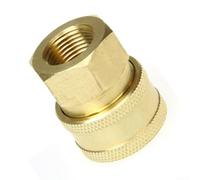 Stainless Steel Coupling Probe Connector G3/8 Female(Female)