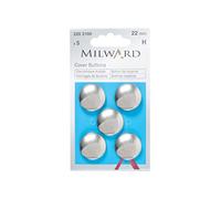 Stainless Steel Cover Buttons 22mm
