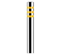 Stainless Steel Crash-Resistant Bollards - Durable Traffic Control Posts for Driveway Security & Car Parking Protection - Heavy-Duty Barrier Columns