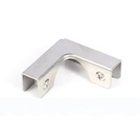 Stainless steel cross glass clip, tile fixing clip, fish tank reinforcement clip, right-angle buckle, bracket protection lock,Iron*L type*10-12MM*2pcs