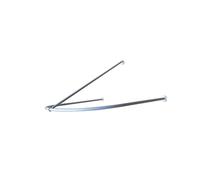 Stainless Steel Curved Shower Curtain Rod Adjustable Bathroom & Dressing Room Hanger Wall-Mounted Rust-Resistant Space-Saving Design Semi-Circular Shape