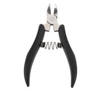 Stainless Steel Cuticle Nipper, Professional Ingrown Toe Nail Cuticle Pliers with Eagle Beak Design and Non - Slip Handle, for Podiatrists and Home Use