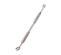 Stainless Steel Cuticle Pusher Double Ended Nail Metal Spatula Cleaner Remover For Manicures Pedicures Stainless Steel Polishs Remover Manicures Tool Supplies