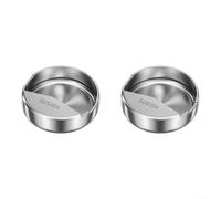 Stainless Steel Cutlery Holder Thick Base Kitchen Organizer | stainless steel construction with weighted base securely holds cutlery without wobbling