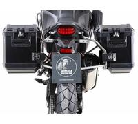 Stainless steel cutout luggage rack set in xplorer Cutout black...