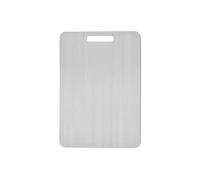 Stainless Steel Cutting Board Board Kitchen Titanium Cutting Boards for Stainless 304 Steel Thickened Double-Sided(39CM x 28CM)