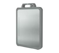 Stainless Steel Cutting Board Double Sided | Steel Cutting Board | Non-Slip Food Grade Mat for Vegetable Prep BBQ Restaurant Baking Outdoor Home