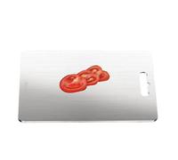 Stainless Steel Cutting Board - Kitchen Cutting Pad, Kitchen Carving Block | Double Sided Metal Cutting Board, Steel Cutting Board, Prep